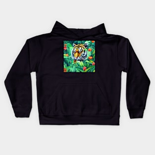 The Patience of a Tiger Kids Hoodie